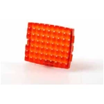 Chart Table Lamp red glass - Image 1