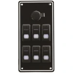 Switch panel 6x + 12v socket - Image 1