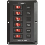 Blue Sea BelowDeck switch panel 4x + 12v sockets (Copy) - Image 1