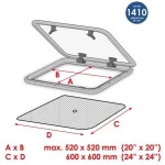 Mosquito Net M (600x600) - Image 2