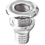 Through-Hull 1 ¼" chrome messing + 38mm (Copy) - Image 1