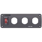 Blue Sea Installation Panel 3-compartments - Image 1