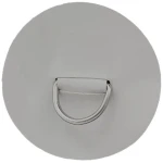 D-ring for dinghy 130mm grey - Image 1
