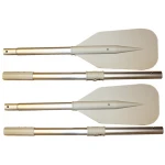 Dinghy oars 2pcs 1.62m - Image 1