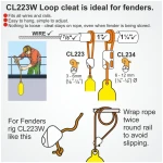 Clamcleat CL234 vendriotsa stopper - Image 2