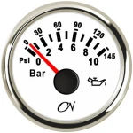 CN Oil Pressure Indicator white-chrome - Image 1