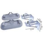 Snap davit INSTA-LOCK kit transom mounted - Image 1