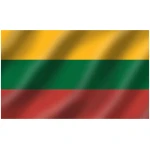 Lithuanian flag 20x30cm - Image 1