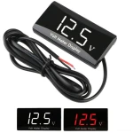 Mini voltmeeter 56mm (punased numbrid) - Image 2