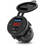 USB ChargervQuickCharge 3.0 with voltmeter and switch - Image 1