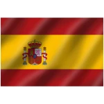 Spanish flag 20x30cm - Image 1