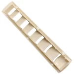 Ventilation Grid 452x87mm beige plastic - Image 1