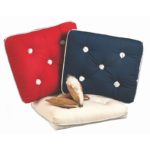 Kapok Cushion dark blue - Image 3