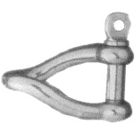 Twisted Shackle 8mm stainless - Image 1