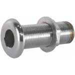 Thru Hull 3/4" chrome brass - Image 1