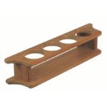 Teak Glass Holder 4 - Image 1
