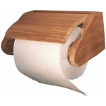 Teak Toilet Paper Holder - Image 1