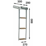 Kassettredel BKT73 Teak - Image 1