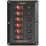 Blue Sea BelowDeck switch panel 4x + 12v sockets (Copy) - Image 1