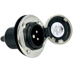 Trem (Ratio) kaldavoolu pistikupesa 16A stainless steel - Image 1