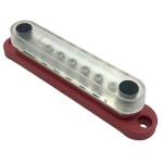 Ühendusliist BusBar 10 150A + Cover (Punane) - Image 2