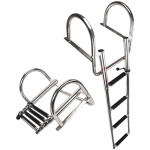 Telescopic 3-step ladder with handles - Image 2