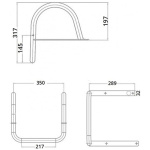 Telescopic 3-step ladder with handles - Image 3