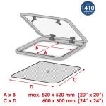 Mosquito Net M (600x600) - Image 2