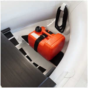 3D Tender Federlight Alu RIB 285 Sunbrella Black - Image 3