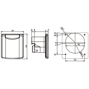 Kaldavoolu boks pistikuga (magnetkinnitus) - Image 3