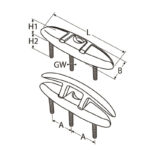 Pop-Out Cleat 155mm - Image 3