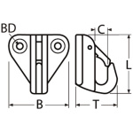 Fender Bracket 42mm - Image 2