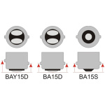 LED BA15D 2.5/20W (cold light) - Image 2