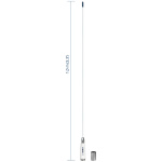 Scout Quick-4 VHF fiberglass antenna 1m - Image 3