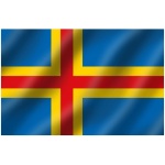 Åland flag 20x30cm - Image 1