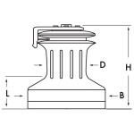 Andersen Winch self-tailing 58ST - Image 2