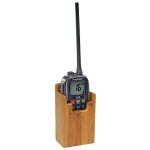 Bamboo Holder for Handheld Radios XL - Image 1
