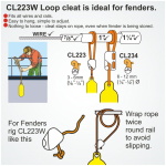 Clamcleat CL223 fender line stopper - Image 2