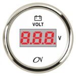 CN digital voltmeter white-chrome - Image 1