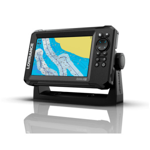 Lowrance EAGLE 7 Splitshot + detailkaart!