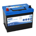 Exide Dual ER350 80Ah/510A - Image 1