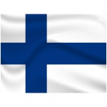 Finnish flag 20x30cm - Image 1