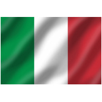 Italian flag 20x30cm - Image 1