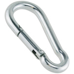 Carabiner 13x160mm stainless - Image 1