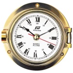 Clock 3" brass Ø120mm - Image 1