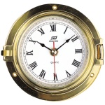 Clock 4,5" brass Ø140mm - Image 1
