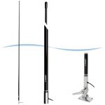 Scout VHF fiberglass antenna 2,4m (black) - Image 1