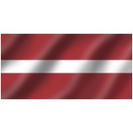 Latvian flag 20x30cm - Image 1