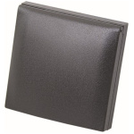Berker Integro Flow Frame with Hinged Lid anthracite - Image 1