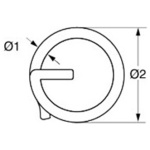 Ring Pin 1.25x15mm 10tk - Image 4